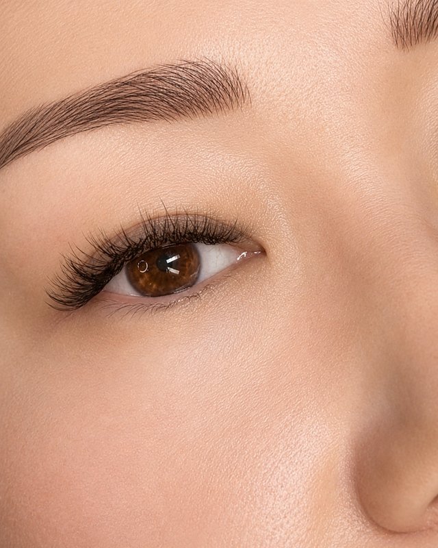 Natural lashes lifted and defined — Envi Lashes Temecula