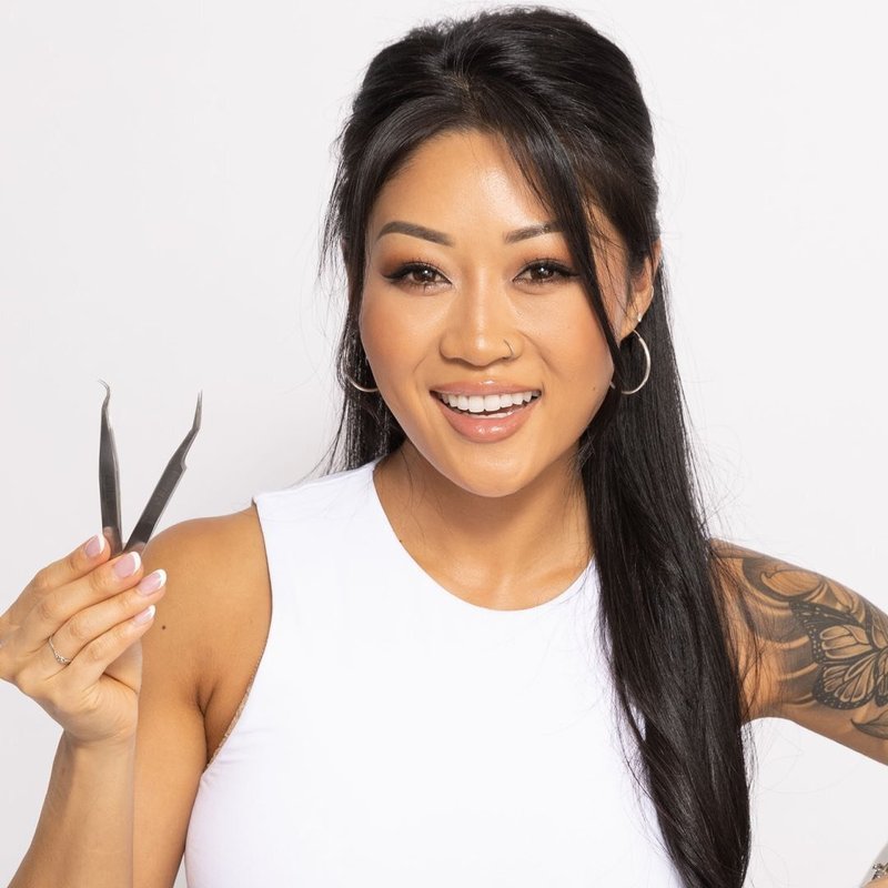 Vivian Kim, certified lash artist and owner of Envi Lashes in Temecula